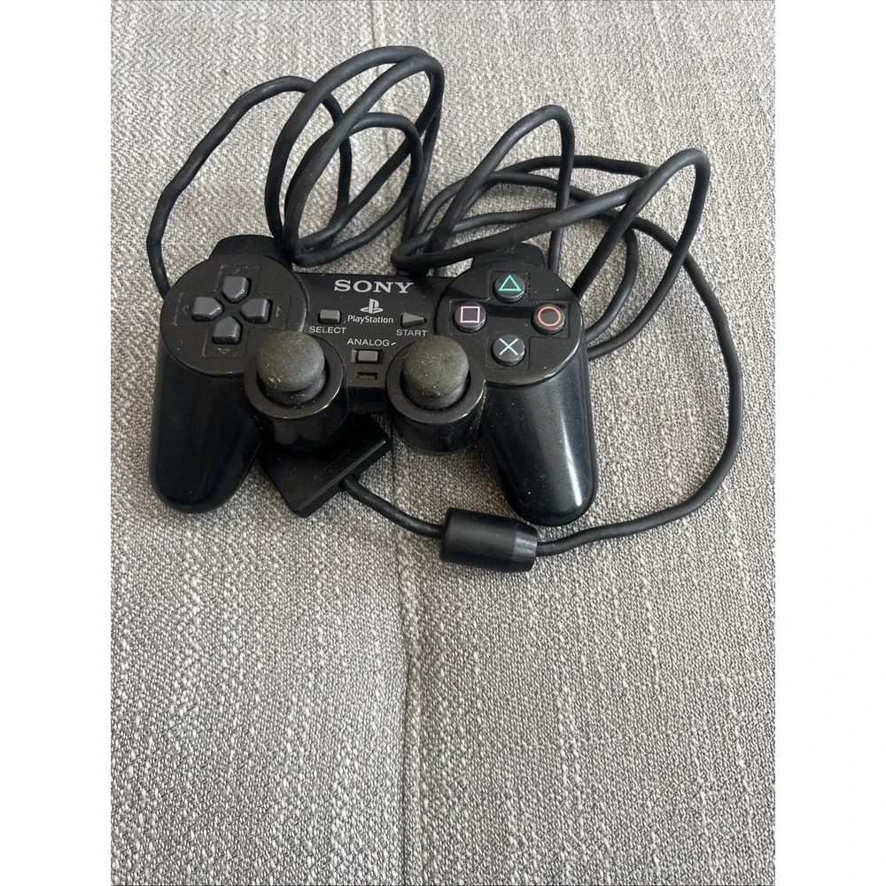 Official Sony PlayStation 2 PS2 DualShock 2 Controller! Works Great! Authentic!